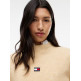 MUJER TJW MOCKNECK BADGE SWEATER EXT AB5