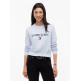 MUJER TJW ESSENTIAL LOGO SWEATER EXT C1N