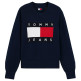 JERSEY MUJER  TOMMY HILFIGER TJW FLAG SWEATER EXT