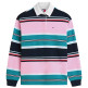 SUDADERA MUJER  TOMMY HILFIGER TJW RLX MULTI STRIPE RUGBY EXT