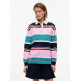 SUDADERA MUJER  TOMMY HILFIGER TJW RLX MULTI STRIPE RUGBY EXT