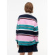 SUDADERA MUJER  TOMMY HILFIGER TJW RLX MULTI STRIPE RUGBY EXT