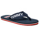 CHANCLA CON TIRA TRENZADA Y LOGO HOMBRE TOMMY JEANS