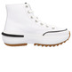 ZAPATILLA ALTA DE PIEL CON SUELA DENTADA MUJER TOMMY JEANS