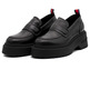 MOCASÍN DE CUERO CON PLATAFORMA MUJER TOMMY JEANS