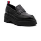 MOCASÍN DE CUERO CON PLATAFORMA MUJER TOMMY JEANS