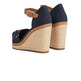 SANDALIA DE CUÑA ESTILO ALPARGATA MUJER TOMMY HILFIGER ICONIC