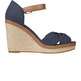 SANDALIA DE CUÑA ESTILO ALPARGATA MUJER TOMMY HILFIGER ICONIC