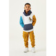 SUDADERA CON DISEÑO DE BLOQUES NIÑO GARCIA JEANS