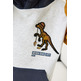 SUDADERA CON DISEÑO DE BLOQUES NIÑO GARCIA JEANS