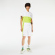 PANTALÓN CORTO EN FELPA DE ALGODÓN COLORBLOCK HOMBRE LACOSTE