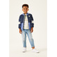 CAZADORA IMPERMEABLE DISEÑO COLORBLOCK NIÑO GARCIA JEANS