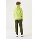 SUDADERA NEON ESTAMPADA CON CAPUCHA NIÑO GARCIA JEANS
