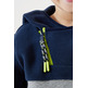 SUDADERA COMBINADA CON CAPUCHA NIÑO GARCIA JEANS