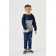 SUDADERA COMBINADA CON CAPUCHA NIÑO GARCIA JEANS