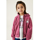 CÁRDIGAN DE TERCIOPELO CON CREMALLERA NIÑA GARCIA JEANS