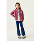CÁRDIGAN DE TERCIOPELO CON CREMALLERA NIÑA GARCIA JEANS