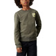 SUDADERA NIÑO CALVIN KLEIN CON LOGO FIT HOLGADO