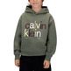 SUDADERA NIÑO  CALVIN KLEIN COLOR LOGO GRAPHIC TERRY HOODI