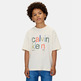CAMISETA NIÑO  CALVIN KLEIN COLOR LOGO GRAPHIC SS T-SHIRT