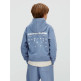 SUDADERA NIÑO  CALVIN KLEIN B RELAXED BACK AW HOODIE