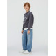 SUDADERA NIÑO  CALVIN KLEIN B VARSITY CN SWEATSHIRT