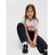 CAMISETA NIÑA CALVIN KLEIN PEARL SIGNATURE NYC REGULAR TE