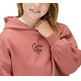 SUDADERA NIÑA  CALVIN KLEIN SCRIPT LOGO GRAPHIC TERRY HOOD