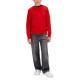 SUDADERA INFANTIL DE FELPA CALVIN KLEIN CON LOGO