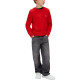 SUDADERA INFANTIL DE FELPA CALVIN KLEIN CON LOGO