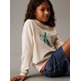 SUDADERA INFANTIL CALVIN KLEIN CON LOGO