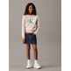 SUDADERA INFANTIL CALVIN KLEIN CON LOGO
