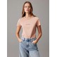 CAMISETA SLIM CON MONOGRAMA MUJER CALVIN KLEIN JEANS