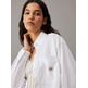 CAMISA MUJER CALVIN KLEIN WOVEN LABEL RELAXED SHIRT