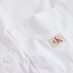 CAMISA MUJER CALVIN KLEIN WOVEN LABEL RELAXED SHIRT