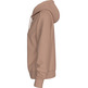 SUDADERA CON CAPUCHA MUJER CALVIN KLEIN CON MONOGRAMA FIT REGULAR