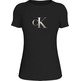 CAMISETA MUJER CALVIN KLEIN CON MONOGRAMA FIT SLIM