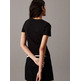 CAMISETA MUJER CALVIN KLEIN CON MONOGRAMA FIT SLIM