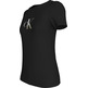 CAMISETA MUJER CALVIN KLEIN CON MONOGRAMA FIT SLIM