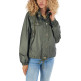 ABRIGO MUJER  YES ZEE GIUBBINO DONNA CON TASCHE APPL