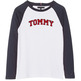 CAMISETA NIÑO TH TOMMY APPLIQUE LOGO L/S TEE