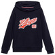 SUDADERA CON CAPUCHA Y LOGO UNIVERSITARIO NIÑO TOMMY HILFIGER