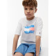 NIÑO TOMMY FLAG GRAFFITI T-SHIRT SS YBR