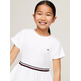 VESTIDO GLOBAL STRIPE DE CORTE AMPLIO NIÑA TOMMY HILFIGER