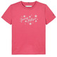 CAMISETA NIÑA TOMMY HILFIGER LOGO PURPURINA