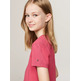 CAMISETA NIÑA TOMMY HILFIGER LOGO PURPURINA