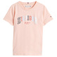 CAMISETA NIÑA TOMMY HILFIGER LOGO TEXTURIZADO FIT REGULAR
