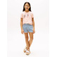 CAMISETA NIÑA TOMMY HILFIGER LOGO TEXTURIZADO FIT REGULAR