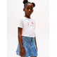 CAMISETA NIÑA TOMMY HILFIGER LOGO TEXTURIZADO FIT REGULAR