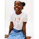 CAMISETA NIÑA TOMMY HILFIGER LOGO TEXTURIZADO FIT REGULAR